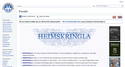 Desktop Screenshot of heimskringla.no